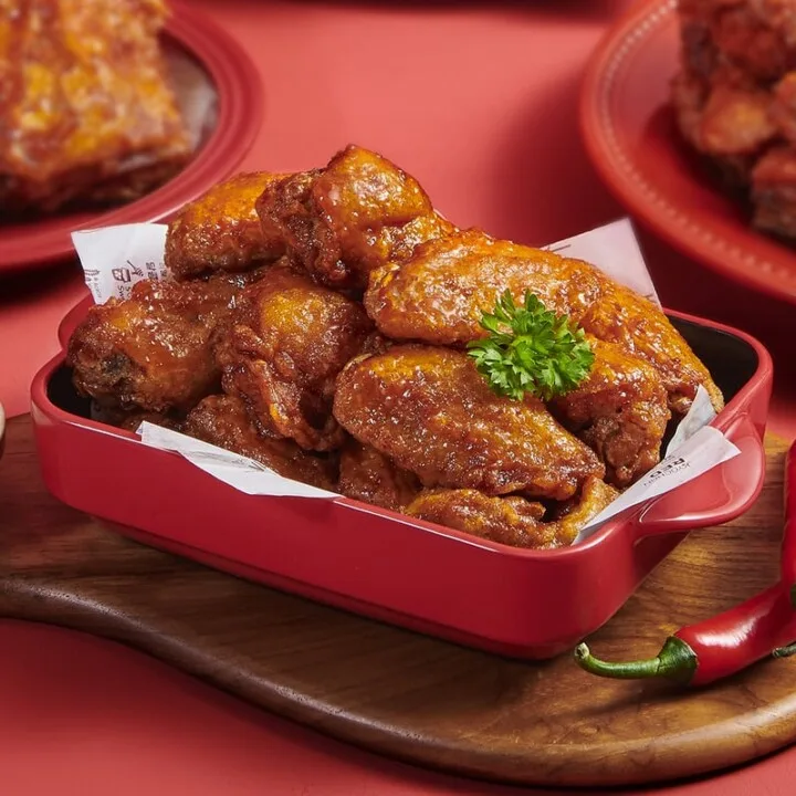 Wingette & Drumette &mdash; KyoChon Red Pepper Series Korean fried chicken
