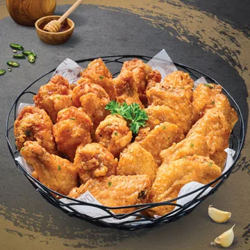Wingette & Drumette &mdash; KyoChon Honey Garlic Series Korean fried chicken