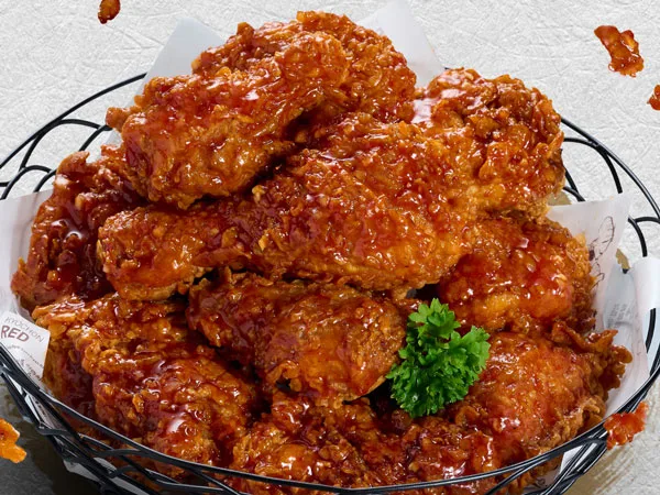 Yangnyeom Half Chicken &mdash; KyoChon Crunch Series Korean fried chicken