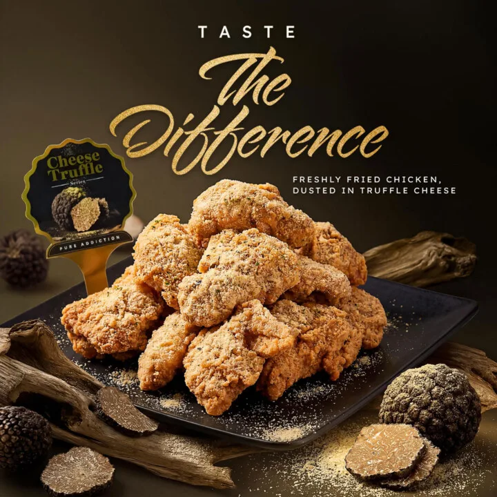 KyoChon Cheese Truffle Series Korean fried chicken